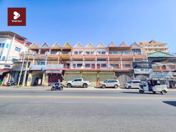 Prime 3-Unit Shophouse in Boeng Kak 2