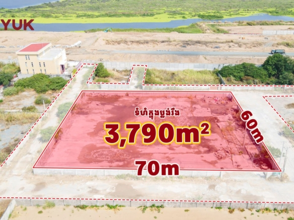 Prime 4-Way Corner Lot in Chroy Changvar