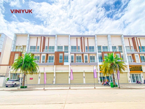 Modern Shophouse in High-Growth Borey Orchid