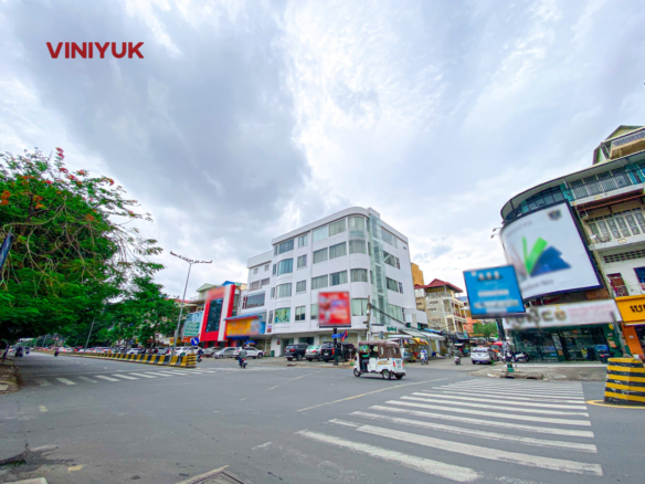 Massive High-Exposure Shophouse on Kampuchea Krom