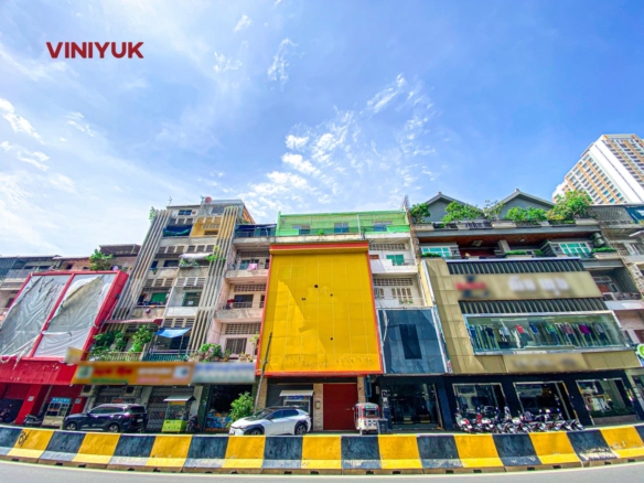 Prime 5-Story Shophouse on Kampuchea Krom