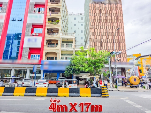 Prime Commercial Shophouse Near Toul Kork Roundabout
