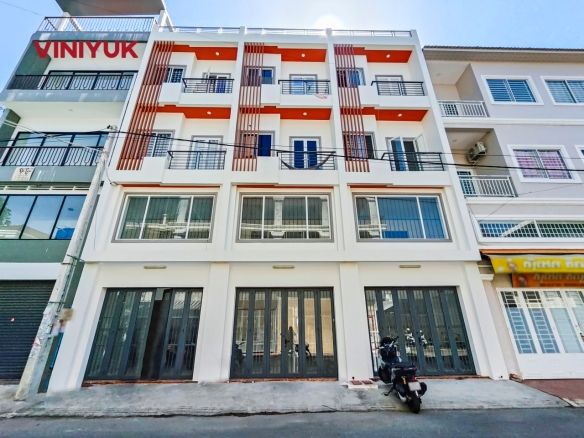 Prime Triple Shophouse Block Near Toul Sangke