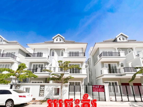 Stunning Modern Twin Villa In Sen Sok